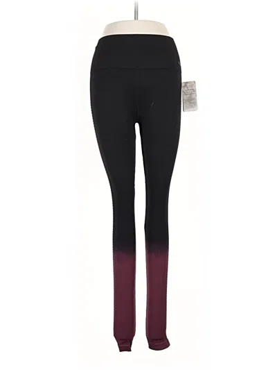 Pre-owned Nux Yoga Pants In Black