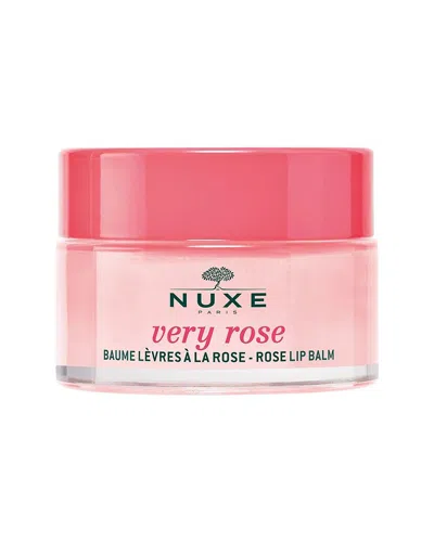 Nuxe 0.53oz Very Rose  Lip Balm 15g In Transparent