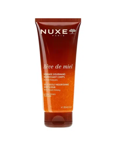 Nuxe 6.8oz Reve De Miel Deliciously Nourishing Body Scrub In Transparent