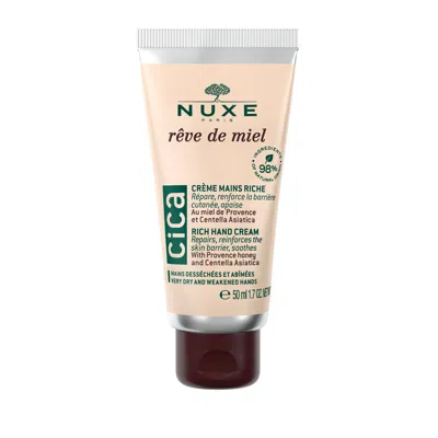 Nuxe Cica Rich Hand Cream In Transparent
