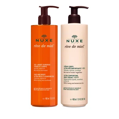 Nuxe Duo Cleansing Gel & Body Cream Rêve De Miel