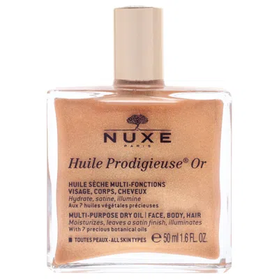 Nuxe Huile Prodigieuse Or Multi-purpose Dry Oil - Golden Shimmer By  For Unisex - 1.6 oz Oil In Brown