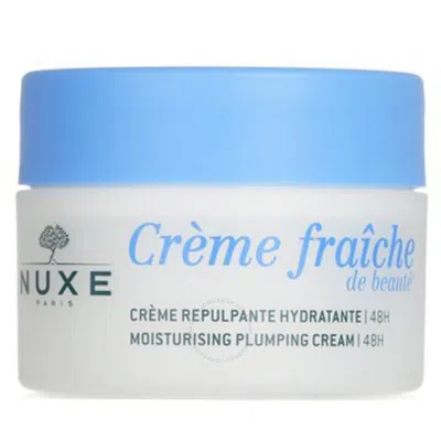 Nuxe Ladies Creme Fraiche De Beaute 48hr Moisturising Plumping Cream 1.7 oz Skin Care 3264680028007 In Red   / Cream / Creme / Plum