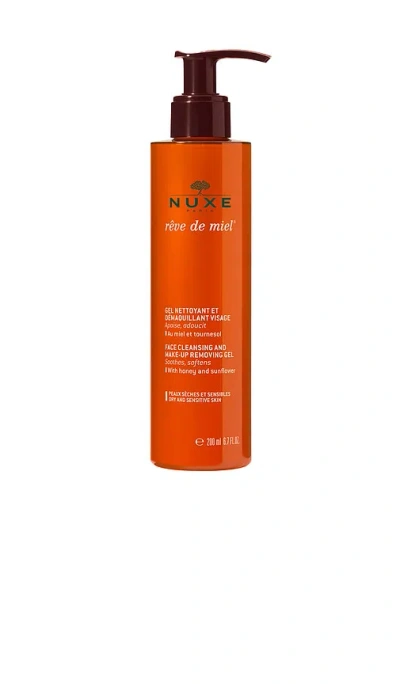 Nuxe Reve De Miel Cleansing And Make-up Removing Gel In Transparent
