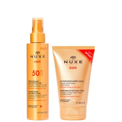Nuxe Sun Care Spf50 And Aftersun Duo In White