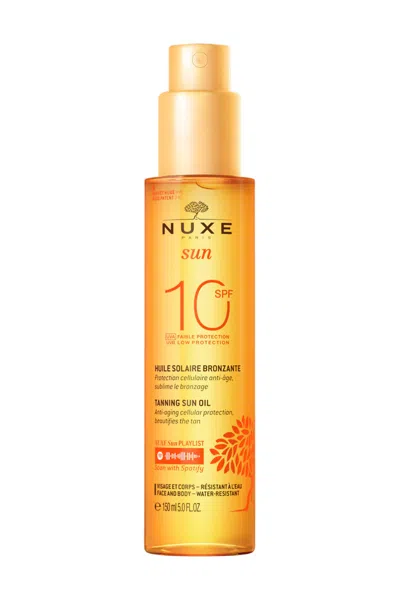 Nuxe Sun Face And Body Bronzing Oil Spf10