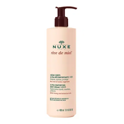 Nuxe Reve De Miel Ultra Comforting Body Cream 13.4 Oz. In Transparent