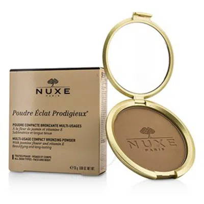 Nuxe Unisex Poudre Eclat Prodigieux Multi Usage Compact Bronzing Powder 0.88 oz Makeup 3264680001239 In Tan