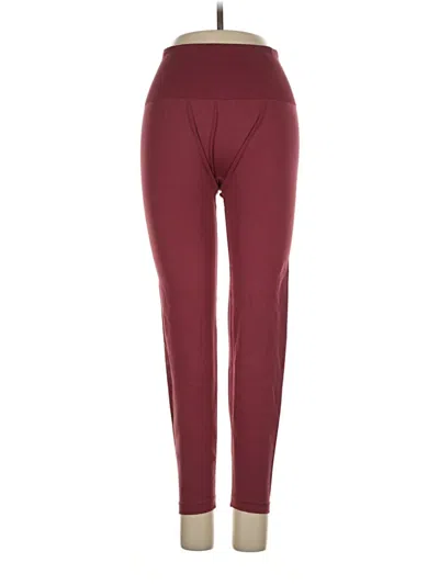 Pre-owned Nvgtn Active Pants In Burgundy