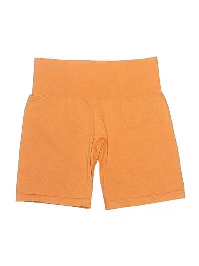 Pre-owned Nvgtn Athletic Shorts In Orange