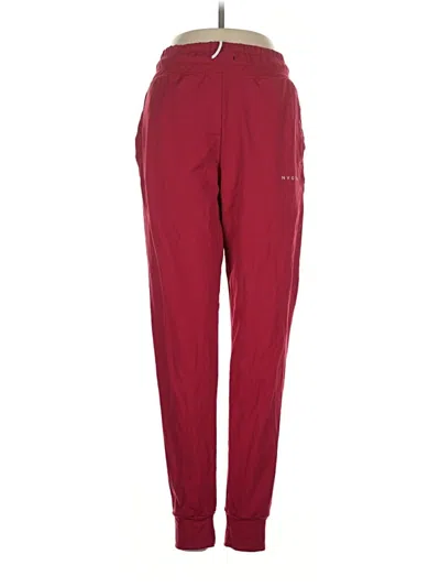 Pre-owned Nvgtn Track Pants In Red