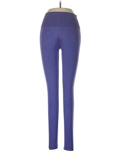 Pre-owned Nvgtn Yoga Pants In Purple