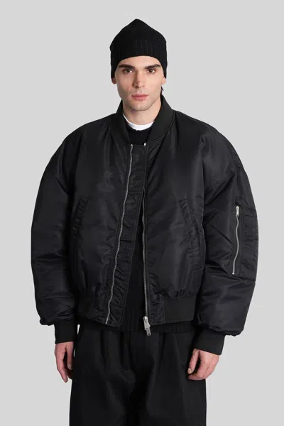 Nvl-garde Bomber Jacket In Blue