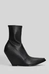 Nvl-garde High Heels Ankle Boots In Black