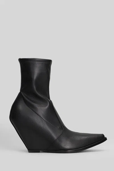 Nvl-garde High Heels Ankle Boots In Black