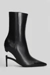 Nvl-garde High Heels Ankle Boots In Black