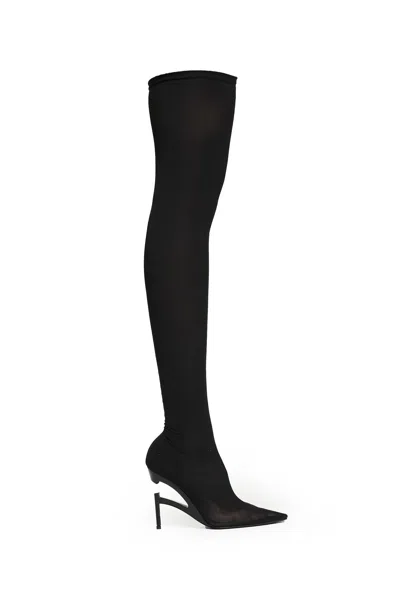 Nvl-garde Broken Heel Sculpting Knee High Boots In Multi