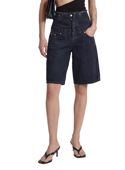 Nvl-garde Double Layer Shorts In Blue