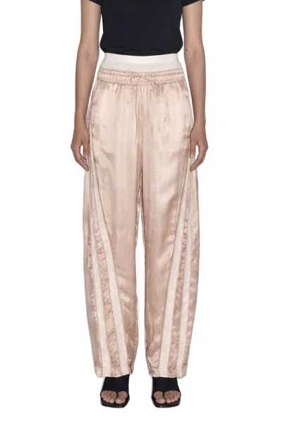 Nvl-garde Organza Drawstring Pants In Pink
