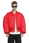 Nvl-garde Oversized Bomber In Multi