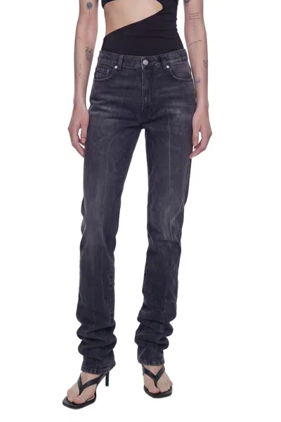Nvl-garde Straight Leg Jeans In Black