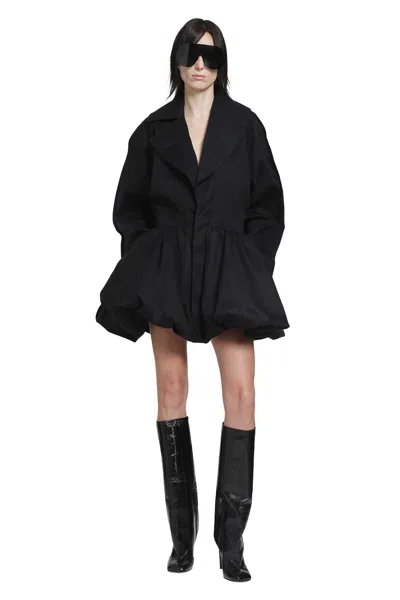 Nvl-garde Trench Dress In Black