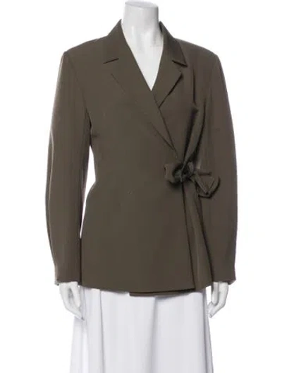 Pre-owned Nvlt Blazer In Green