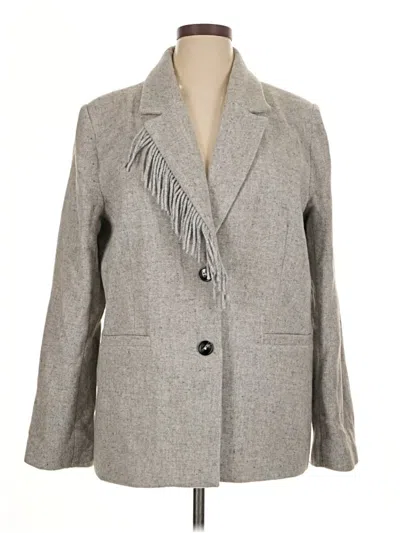 Pre-owned Nvlt Blazer Jacket In Gray