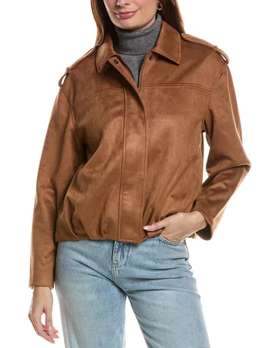 Nvlt Bomber Jacket In Brown