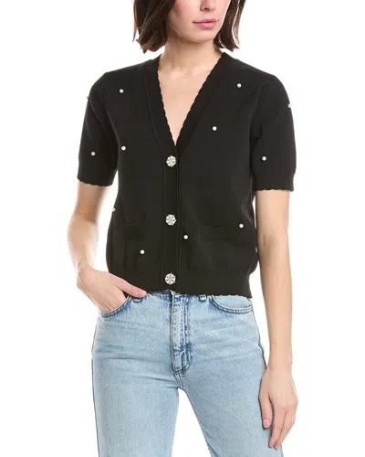 Nvlt Cardigan Sweater In Black