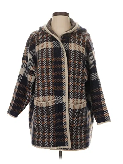 Pre-owned Nvlt Cardigan Sweater In Brown