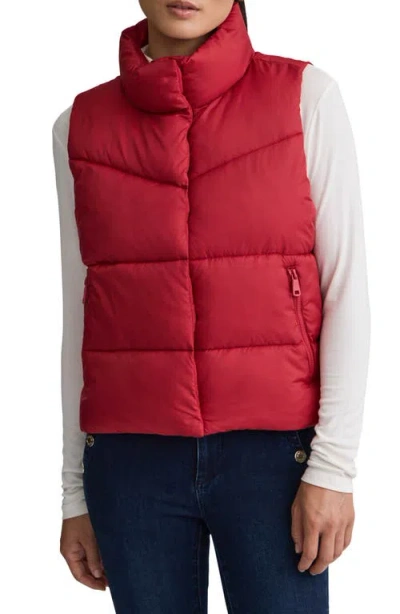 NVLT NVLT CIRE CROP QUILTED VEST