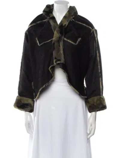 Pre-owned Nvlt Coat In Black