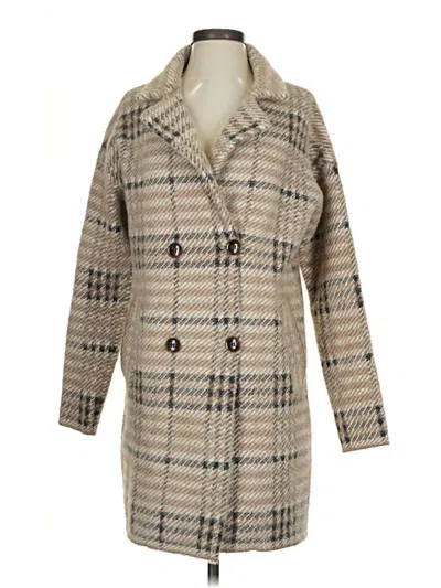 Pre-owned Nvlt Coat In Brown