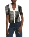 Nvlt Collared Sweater In Black