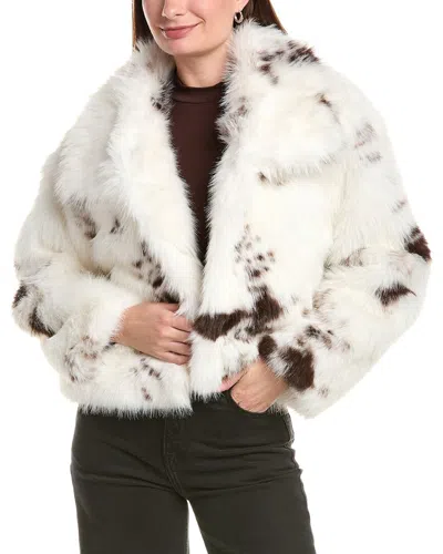 Nvlt Cropped Coat In White