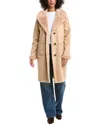 Nvlt Duffle Toggle Coat In Brown