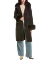 Nvlt Elegant Coat In Black