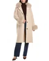 Nvlt Elegant Coat In Neutral