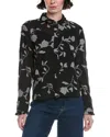 Nvlt Embroidered Button-up Shirt In Black
