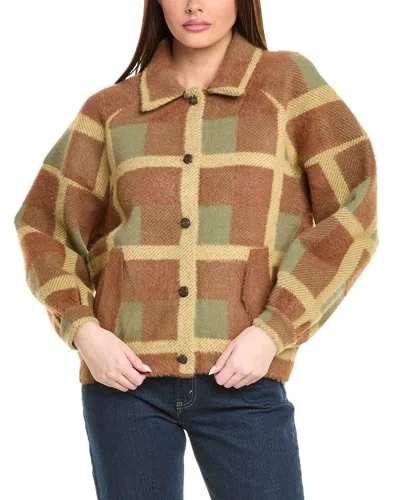NVLT NVLT EYELASH BOMBER JACKET