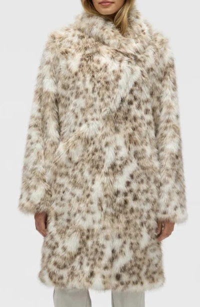 NVLT NVLT FAUX FUR LONGLINE COAT