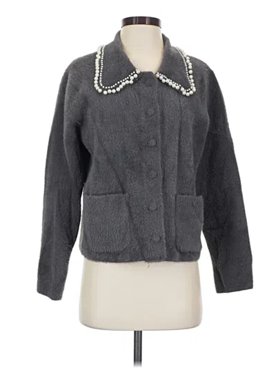 Pre-owned Nvlt Jacket In Gray