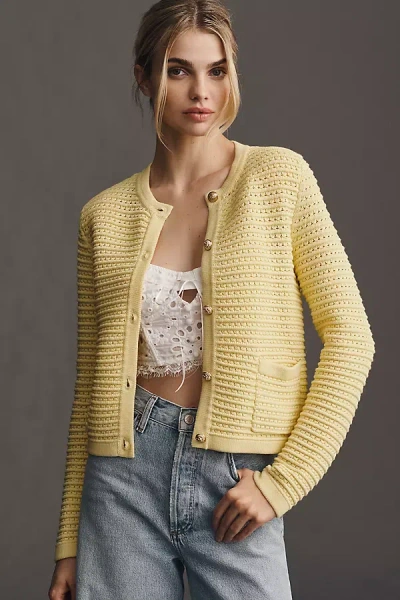 Nvlt Knit Lady Jacket In Yellow