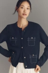 Nvlt Knit Topstitch Jacket