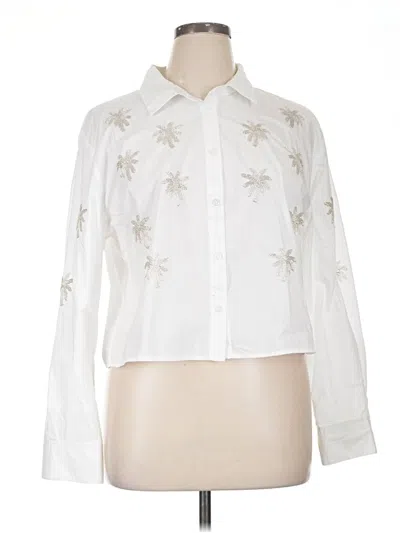 Nvlt Long Sleeve Blouse In White