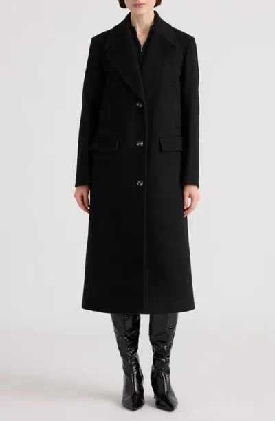 Nvlt Longline Coat In Black