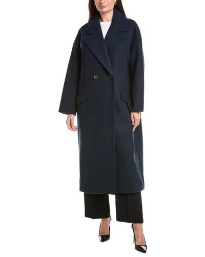 Nvlt Longline Jacket In Navy