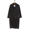 Nvlt Oversize Sweater Coat In Black
