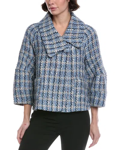 NVLT NVLT OVERSIZED KNIT BOMBER JACKET